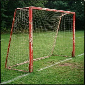 Vintage Red Goal