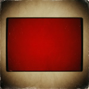 Vintage Red Rectangle