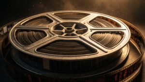 Vintage Reel Close-Up