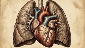 Vintage Respiratory Anatomy