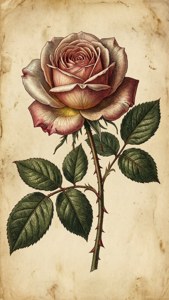 Vintage Rose Botanical