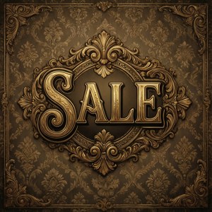 Vintage Sale Emblem