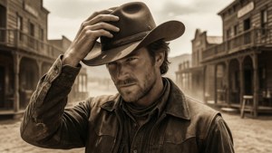Vintage Saloon Cowboy