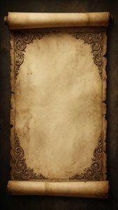 Vintage Scroll Banner