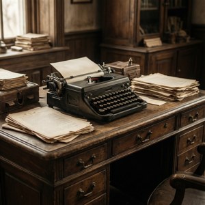 Vintage Secretary Desk