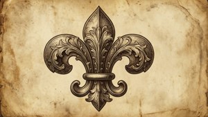 Vintage Sepia Fleur
