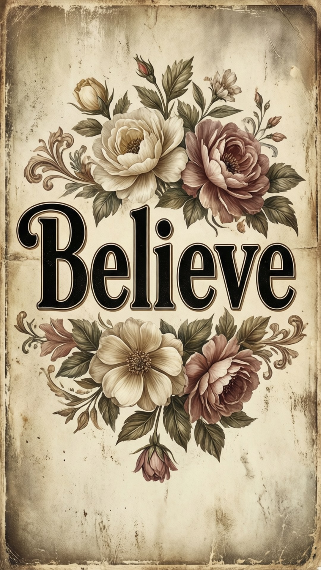 Vintage Serif by Wallpapers.art Studio