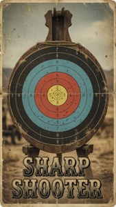 Vintage Sharp Shooter