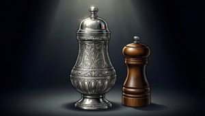 Vintage Silver Duo