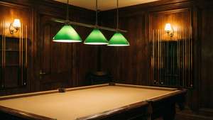 Vintage Snooker Room