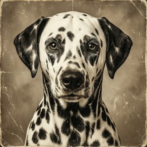Vintage Spots Sepia