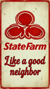 Vintage State Farm Poster