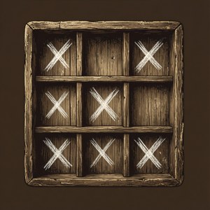 Vintage Tic Tac Toe