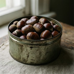 Vintage Tin Chestnuts