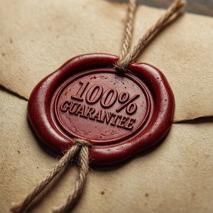Vintage Wax Seal Guarantee