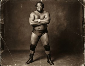 Vintage Wrestler Portrait