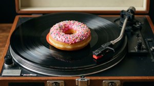 Vinyl and Doughnut
