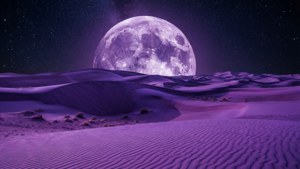 Violet Desert Dunes