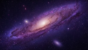 Violet Galaxy Swirl