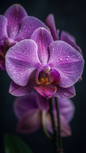 Violet Orchid Elegance