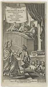 Virgilius, Cicero en Seneca bij Grammatica met leerlingen