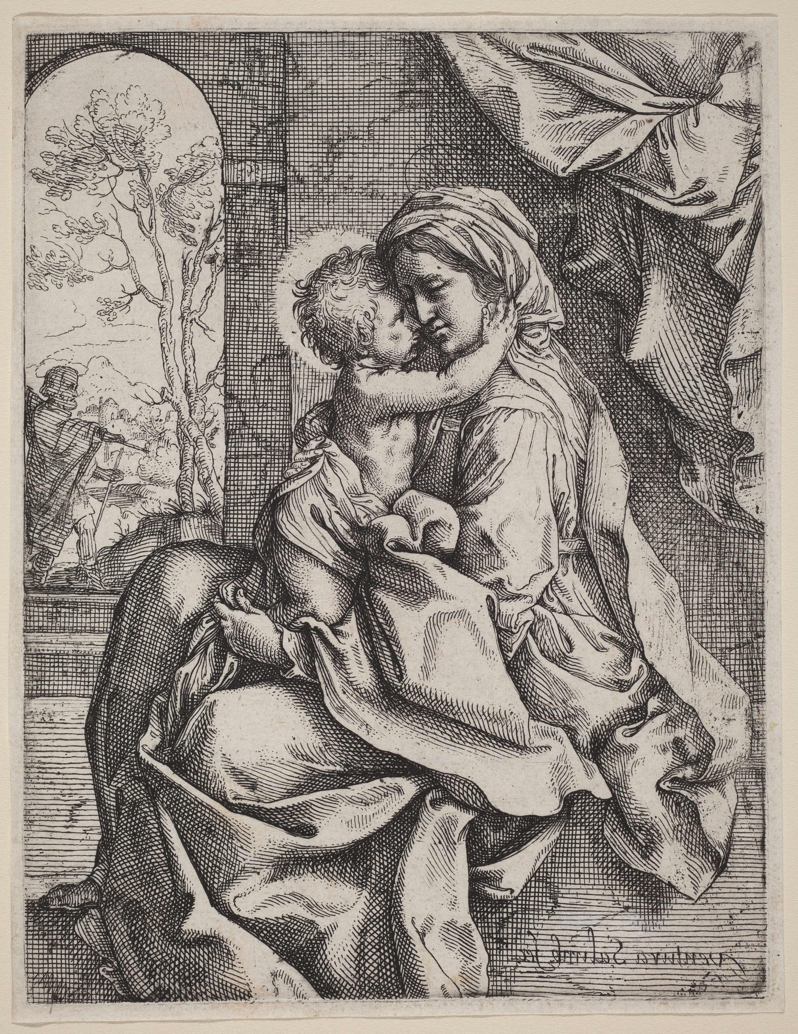 Virgin and Child by Ventura Salimbeni