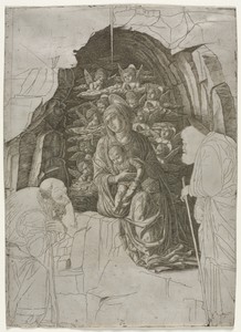 Virgin and Child in the Grotto (Adoration of the Magi)