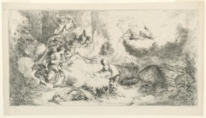 Virgin and Child with God the Father and Angels
