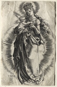 Virgin on a Crescent with a Starry Crown