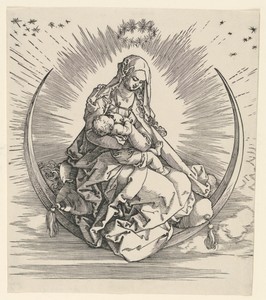 Virgin on the Crescent (Title Page of the Life of the Virgin)