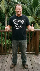 Virginity Rocks Pose