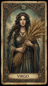 Virgo Tarot Card