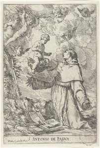 Visioen van de heilige Antonius van Padua