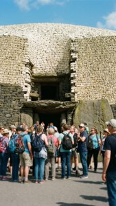 Visitors at the Tomb