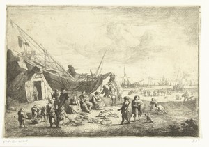 Vismarkt te Scheveningen