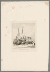 Vissersboot wordt uitgeladen in de haven van Great Yarmouth