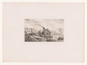 Visserswoning aan een meer