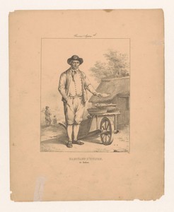 Visverkoper te Huizen