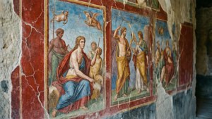 Vivid Pompeii Fresco