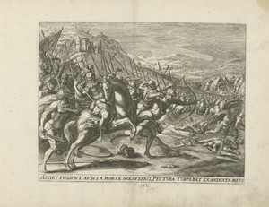 Vlucht van het Assyrische leger