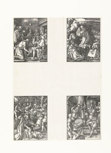 Voetwassing, Christus op de Olijfberg, Gevangenneming, Christus voor Annas
