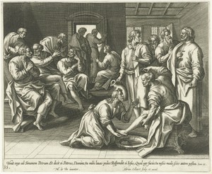Voetwassing van Petrus