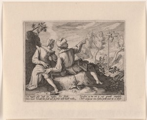 Vogelaar en vrouw