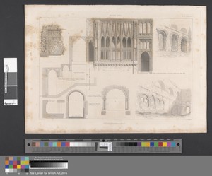 Vol. 6, Plate XXVI: Chapel of St Stephen, Chapel of St Mary in the Vaults