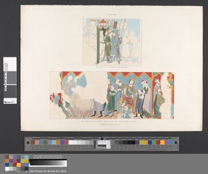 Vol. 6, Plate XXX: The Story, as it is Presumed, of Joab and Abner. The Martyrdom of the Mother and her Seven Sons, and the Sacrifice of Antiochus.