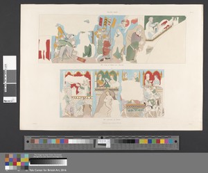 Vol. 6, Plate XXXIV: The Story of Elijah and Ahaziah. The Miracles of Elisha.