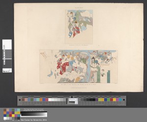 Vol. 6, Plate XXXVI: Continuation of the Acts of the Maccabees. The Battle of Judas Maccabeus with Timotheus and the Fall of Maspha.