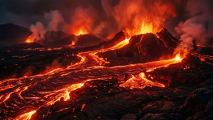 Volcanic Eruption Background
