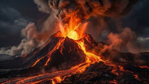 Volcanic Eruption Fury