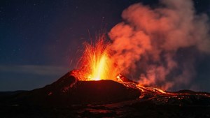 Volcanic Eruption Panorama